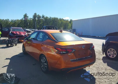 2020 Nissan Versa Sv Xtronic Cvt из США, поврежденный, VIN 3N1CN8EV2LL802075